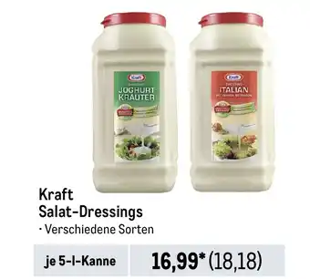 METRO Kraft Salat-Dressings je 5-1-Kanne Angebot