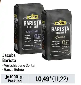 METRO Jacobs Barista je 1000-g-Packung Angebot