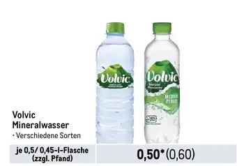 METRO Volvic Mineralwasser je 0,5/0,45-1-Flasche (zzgl. Pfand) Angebot