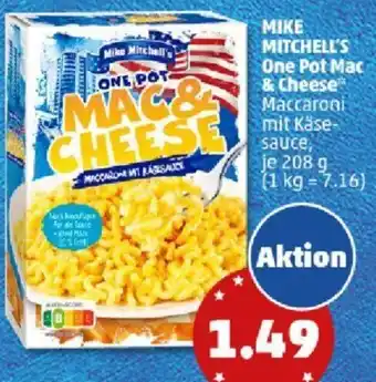 PENNY MIKE MITCHELL'S One Pot Mac & Cheese 208 g Angebot