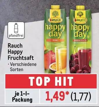 METRO Rauch Happy Fruchtsaft je 1-l-Packung Angebot