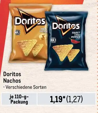 METRO Doritos Nachos je 110-g-Packung Angebot