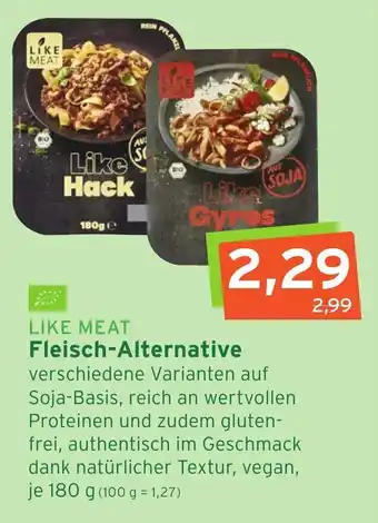 Naturgut Like Meat Fleisch Alternative 180g Angebot