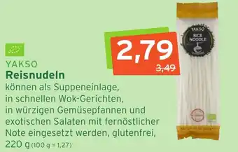 Naturgut Yakso Reisnudeln 220g Angebot