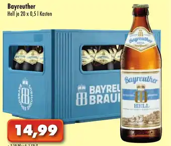 Lösch Depot Bayreuther Hell 20x0,5L Angebot