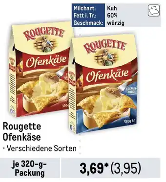 METRO Rougette Ofenkäse je 320-g-Packung Angebot