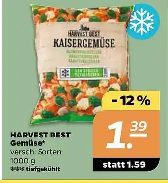 NETTO Harvest Best Gemüse tiefgekühlt Angebot