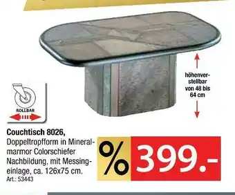 Zurbrüggen Couchtisch Angebot