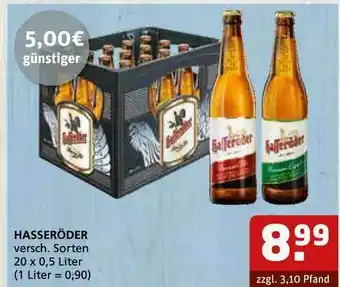 Getränke Quelle Hasseröder Angebot