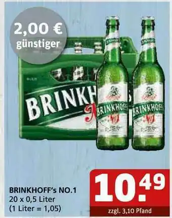 Getränke Quelle Brinkhoff's No. 1 Angebot