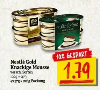 nah & gut Nestlé Gold Knackige Mousse Angebot