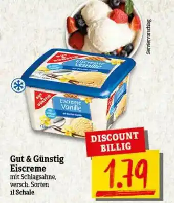 nah & gut Gut & Günstig Eiscreme Angebot