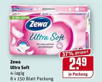 REWE Kaufpark Zewa Ukltra Soft Angebot