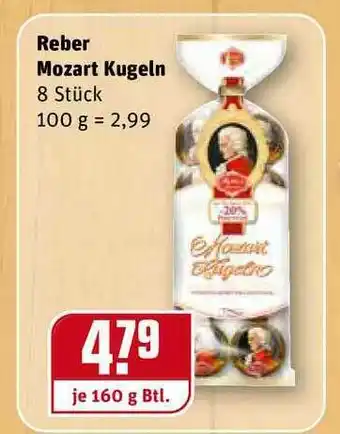 REWE Kaufpark Reber Mozart Kugeln Angebot