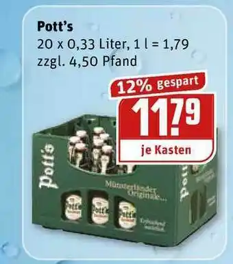 REWE Kaufpark Pott's Angebot