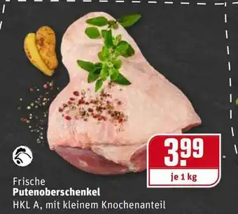 REWE Kaufpark Frische Putenoberschenkel Angebot