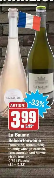 Hit La Baume Rebsortenweine Angebot