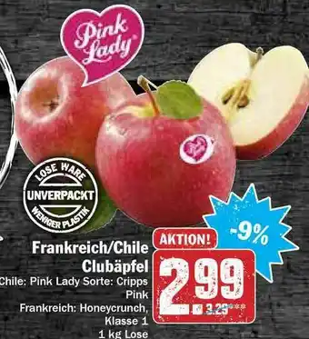 Hit Frankreich Chile Clubäpfel Angebot