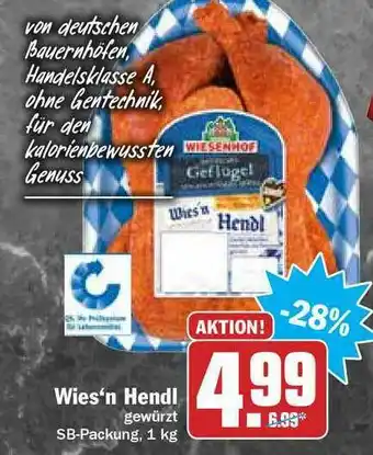 Hit Wies'n Hendl Angebot