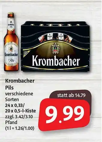 Markant Markt Krombacher Pils Angebot