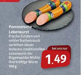 Markant Markt Pommersche Leberwurst Angebot