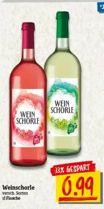 nah & gut Weinschorle Angebot