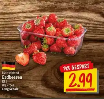 nah & gut Deutschland Erdbeeren Angebot