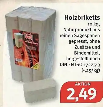 Feneberg Holzbriketts Angebot