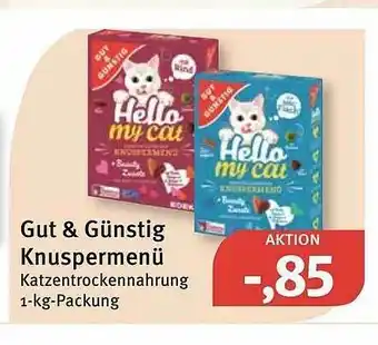 Feneberg Gut & Günstig Knuspermenü Angebot