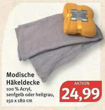 Feneberg Modische Häkeldecke Angebot