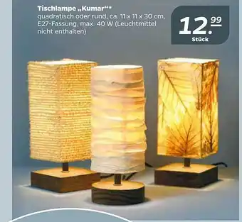 NETTO Tischlampe „kumar” Angebot