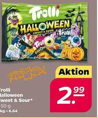 NETTO Trolli Halloween Sweet & Sour Angebot