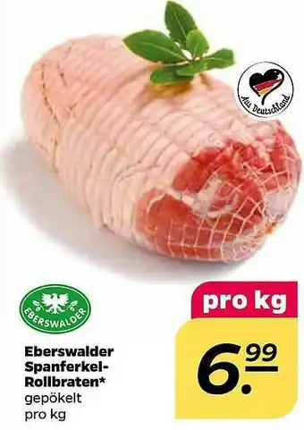 NETTO Eberswalder Spanferkel-rollbraten Angebot