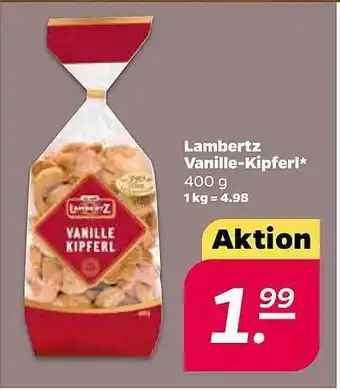 NETTO Lambertz Vanille-kipferl Angebot