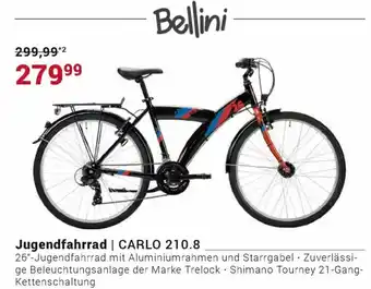 Fahrrad XXL Bellini Jugendfahrrad Carlo 210.8 Angebot