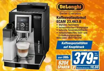 HEM Expert DeLonghi Kaffeevollautomat ECAM 23.463.B Angebot