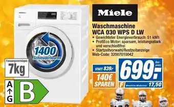 HEM Expert Miele Waschmaschine WCA 030 WPS D LW Angebot