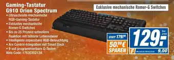 HEM Expert Gaming Tastatur G910 Orion Spectrum Angebot