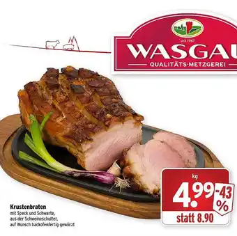 Wasgau Krustenbraten Angebot