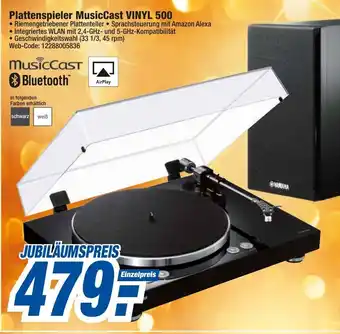 expert Octomedia Yamaha Plattenspieler MusicCast Vinyl 500 Angebot