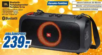 expert Octomedia JBL Bluetooth Partylautsprecher Partybox To Go Angebot