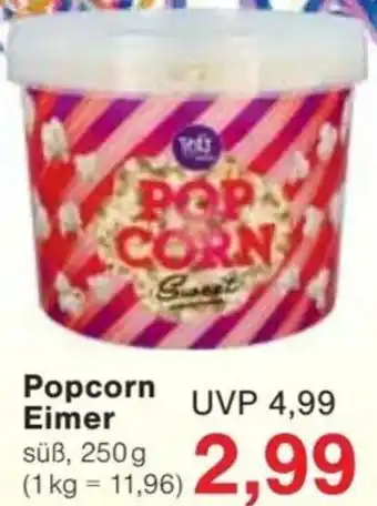 Jawoll Popcorn Eimer 250 g Angebot