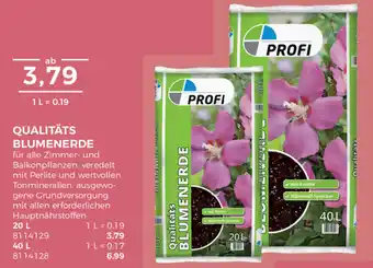 BBM Baumarkt Qualitäts Blumenerde Angebot