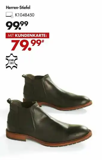 Galeria Herren Stiefel Angebot