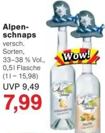 Jawoll Alpenschnaps 0,5 L Flasche Angebot