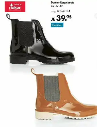 Galeria Rieker Damen-Regenboots Angebot