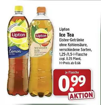 Wasgau Lipton Ice Tea Angebot