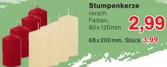 Wiglo Wunderland Stumpenkerze Angebot