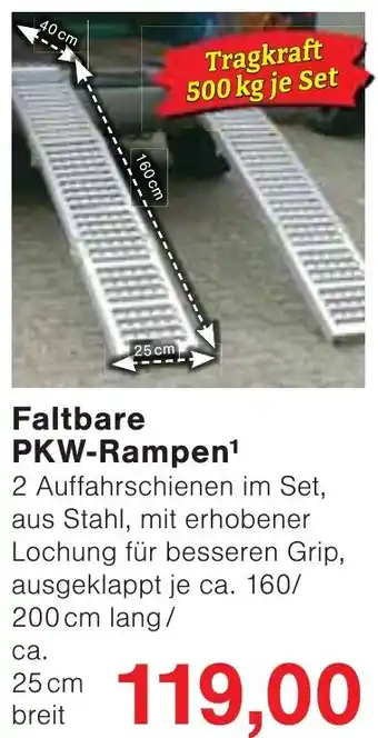 Wiglo Wunderland Faltbare PKW-Rampen Angebot