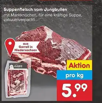 Netto Marken-Discount Suppenfleisch vom Jungbullen Angebot